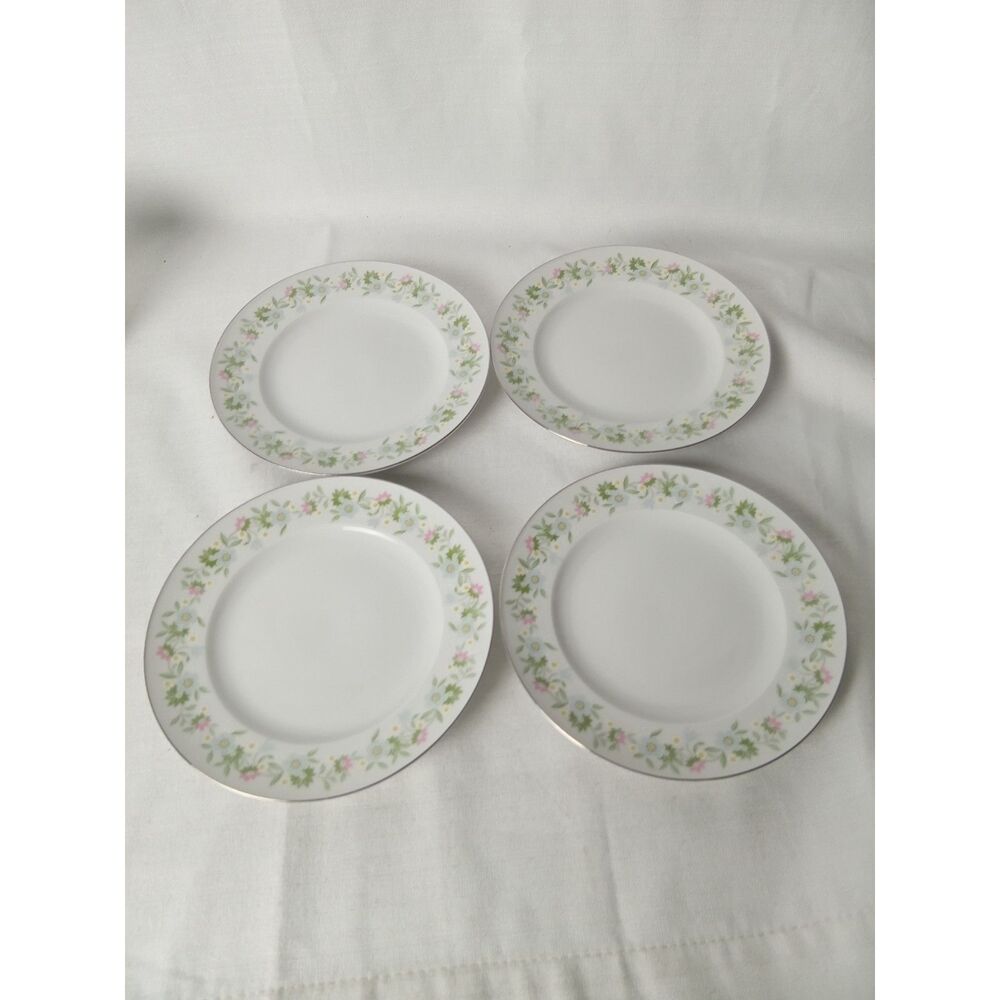 Johann Havilan Forever Spring Set of 4 Bread Plates